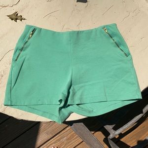 Mint Green Zara Shorts